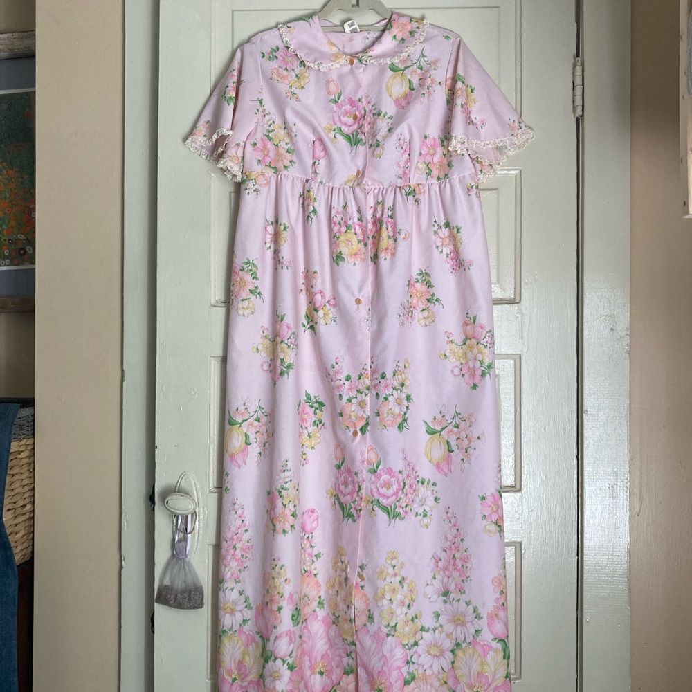 Vintage Deena Floral Gown